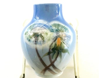 Vintage Royal Copenhagen Porcelain Dandelion Vase|Danish Porcelain|Collectible Vase|Made in Denmark|1987|Gift for Mother