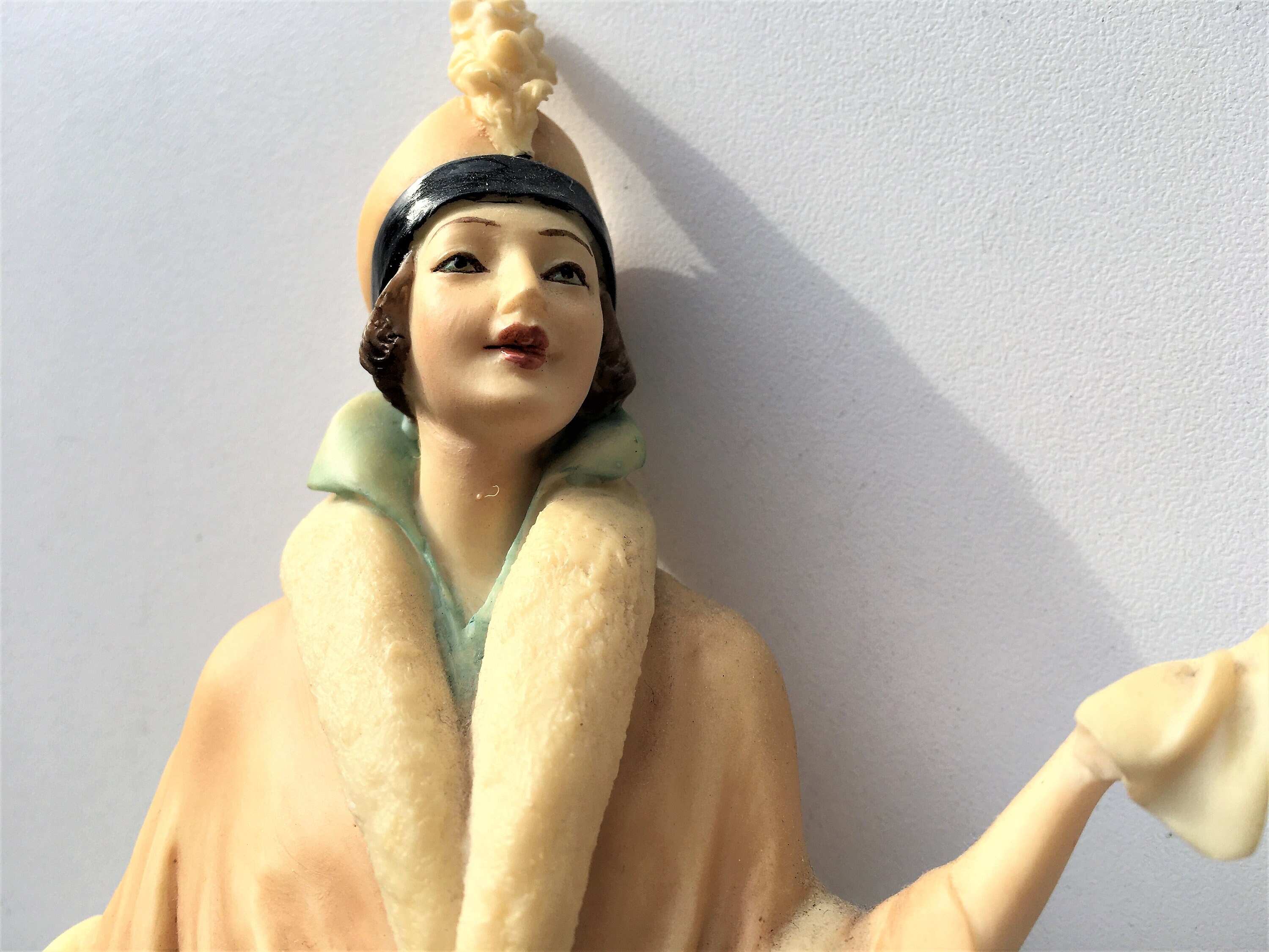 Vittorio Tessaro Figurine, Contessa Parisienne 1914, Vintage