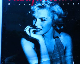 Marilyn Monroe Unseen Archives, Hard Cover Coffee Table Book, Marie Clayton, Paragon Publishing, Printed in UK