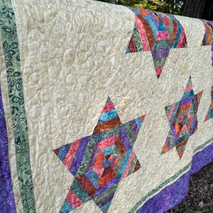 Shining Stars Quilt Pattern Digital Download