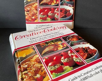 Vintage 1984 Cookbook  "The Encyclopedia of Creative Cooking" Cookbook