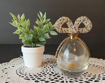 Vintage Elizabeth Taylor's "Diamonds & Emeralds" Perfume Bottle
