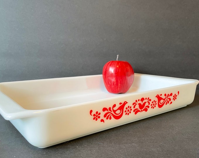 Vintage Pyrex Friendship Lasagna Dish Etsy