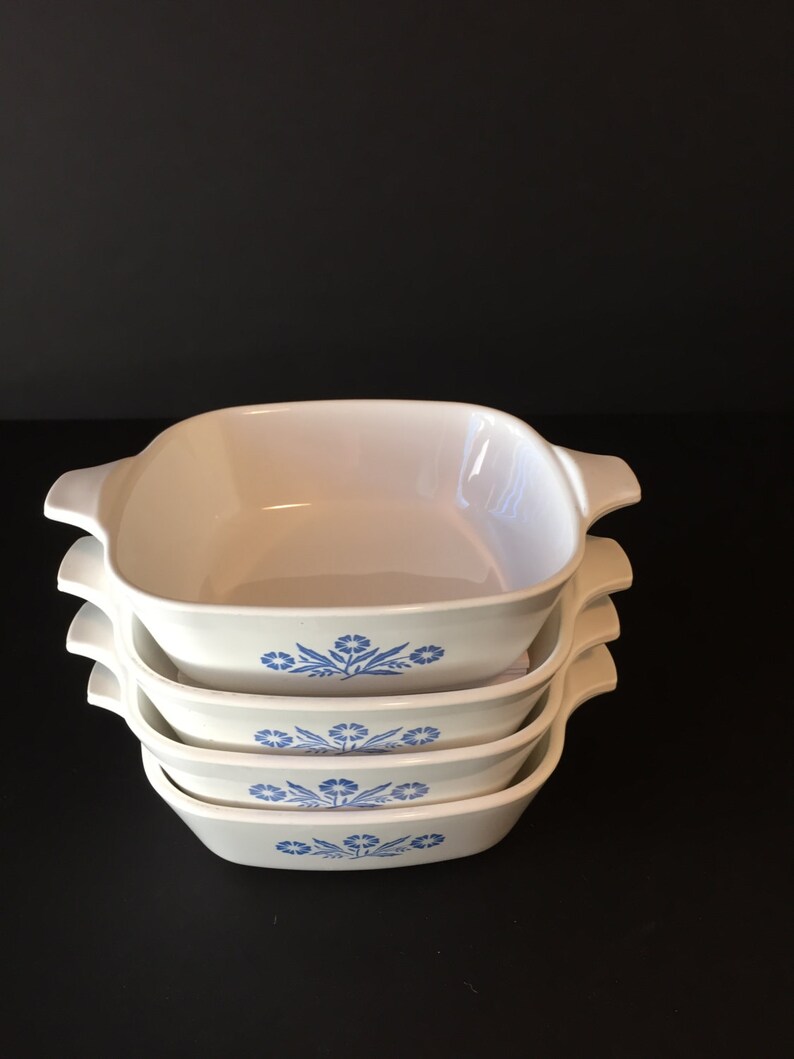 Vintage Petite Corning Ware Pans Cornflower Blue Individual | Etsy