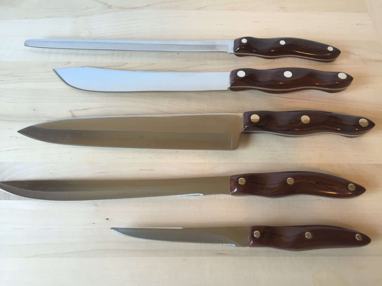 Vintage Cutco Knife Set Mid Century Cutlery and Knives with Etsy