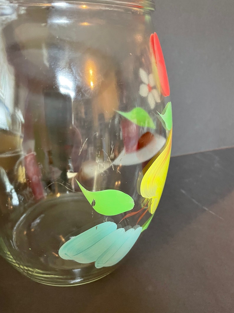 Vintage Bartlett Collins Glass Jar Etsy