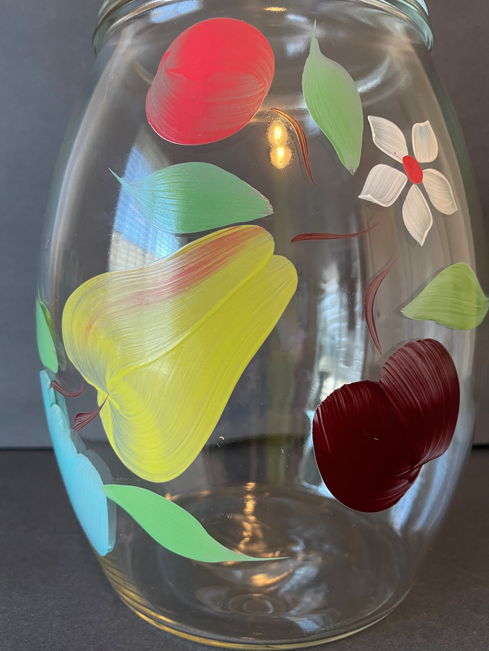 Isaac J Collins Glass Jar at Howard Saad blog