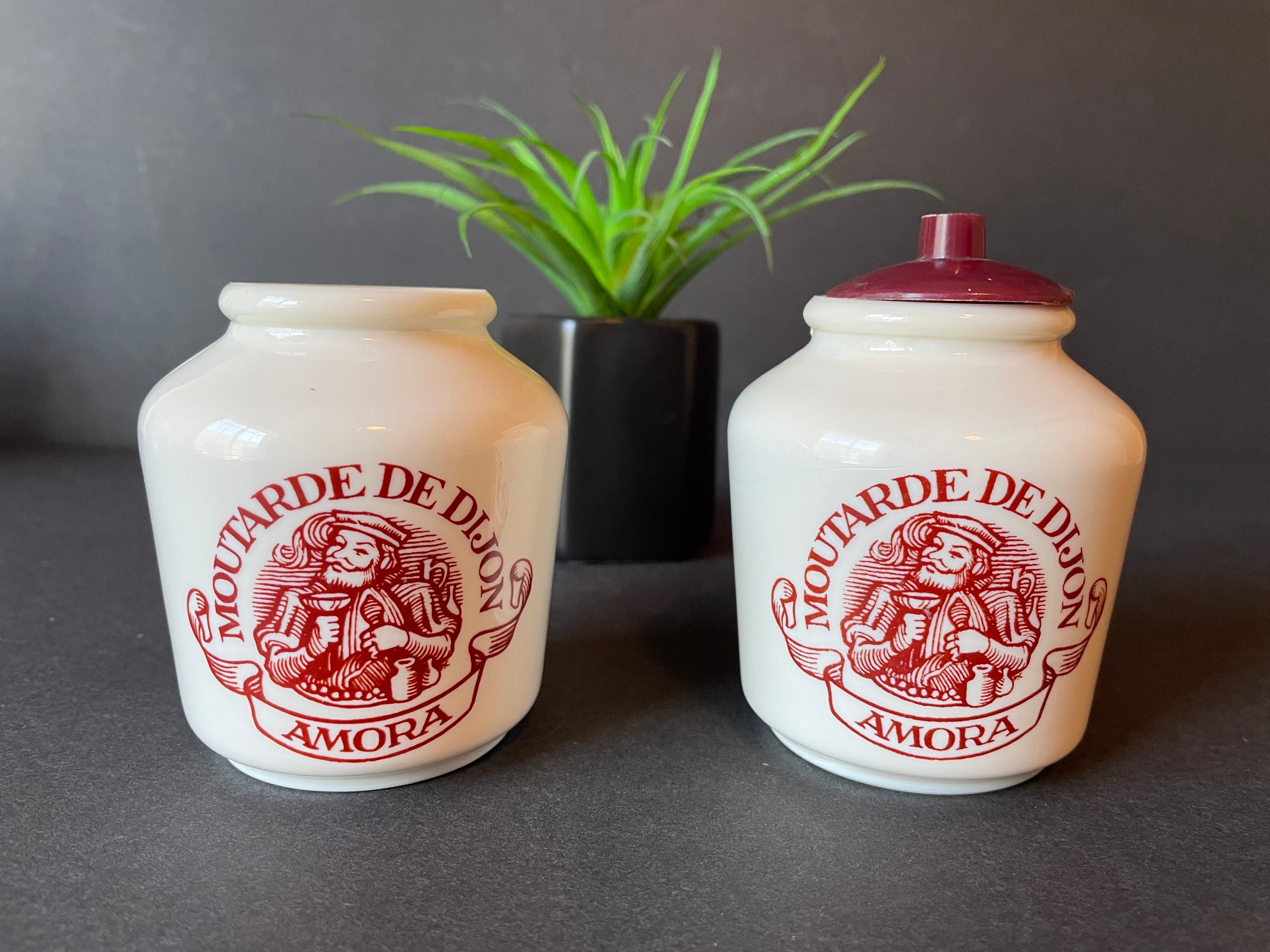 Dijon Mustard Jar - Etsy