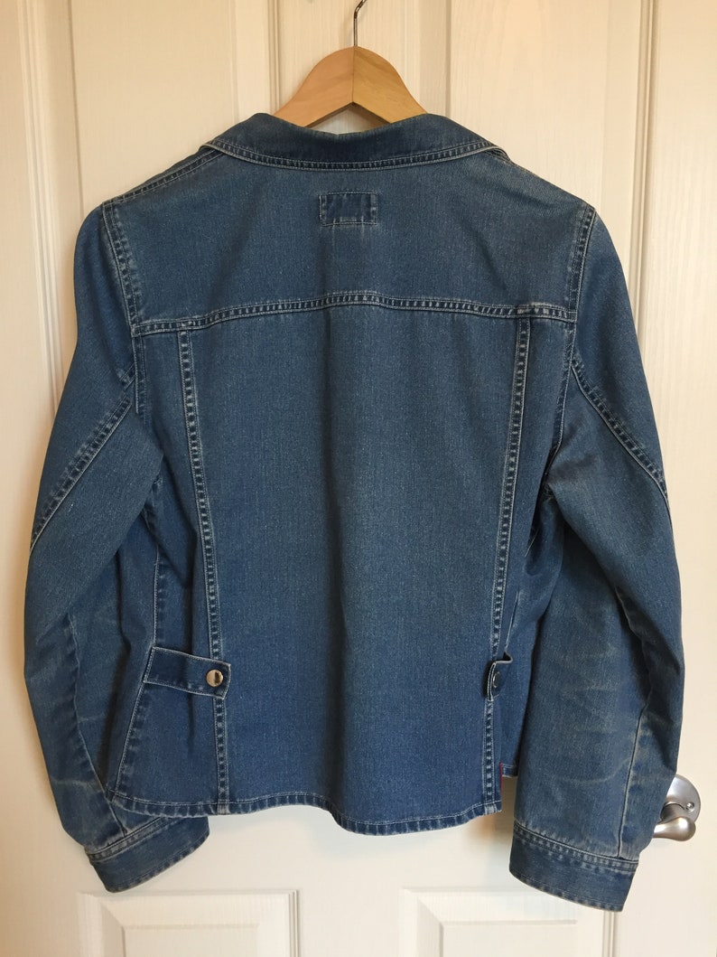 Vintage Denim Jacket Ralph Lauren Coat Women's Jean | Etsy