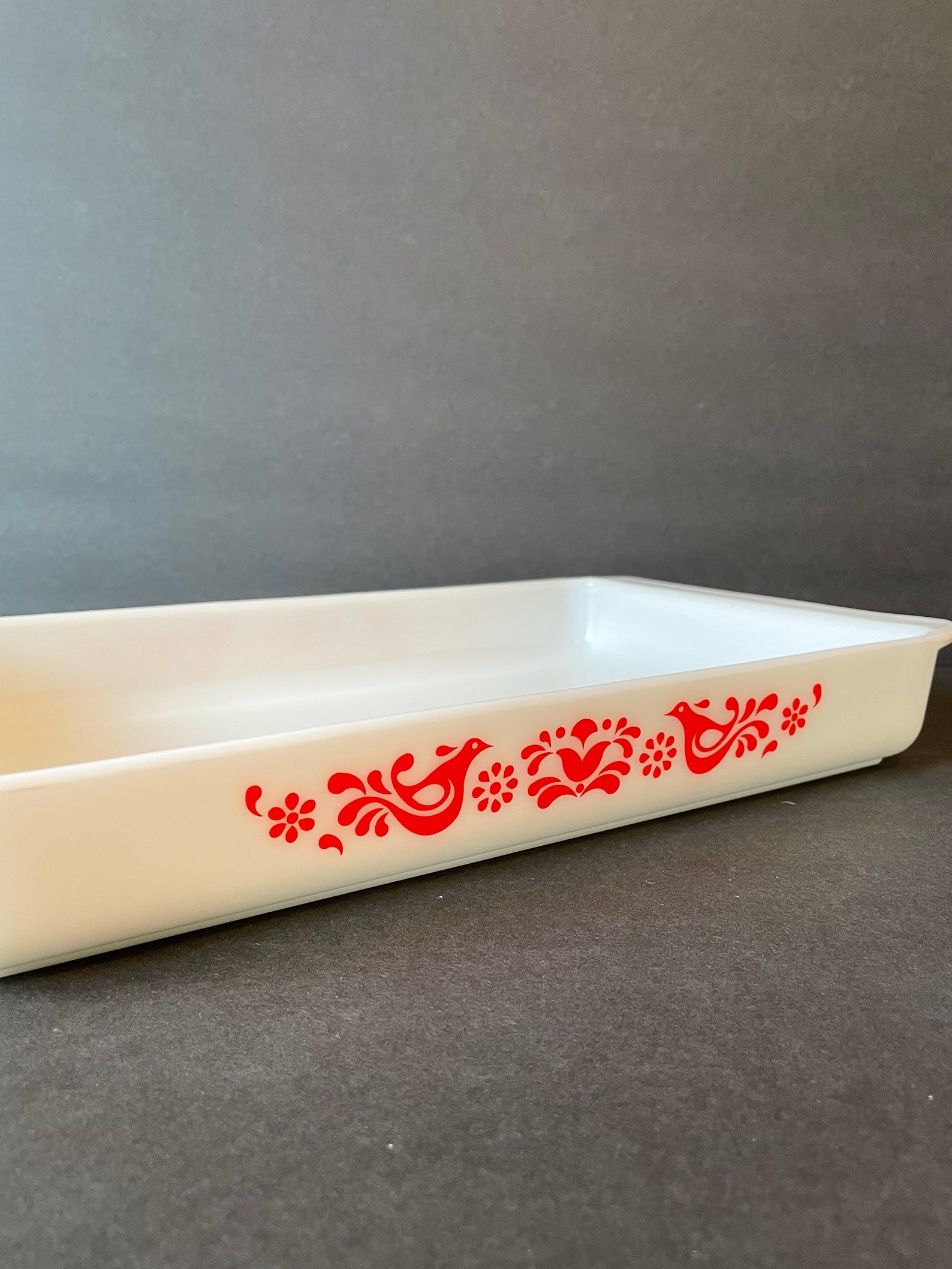 Vintage Pyrex Friendship Lasagna Dish Etsy