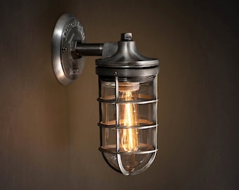 Outdoor Wand Beleuchtung - Industrie Wand Leuchte - Porch Light