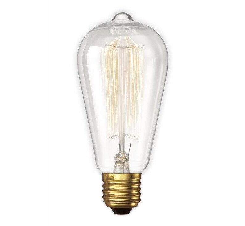 4Pack Clear Edison Bulb Vintage Lightbulb Antique Etsy