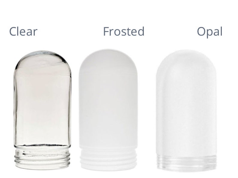 Red Frosted Jelly Jar Glass Globe Replacement Parts Etsy