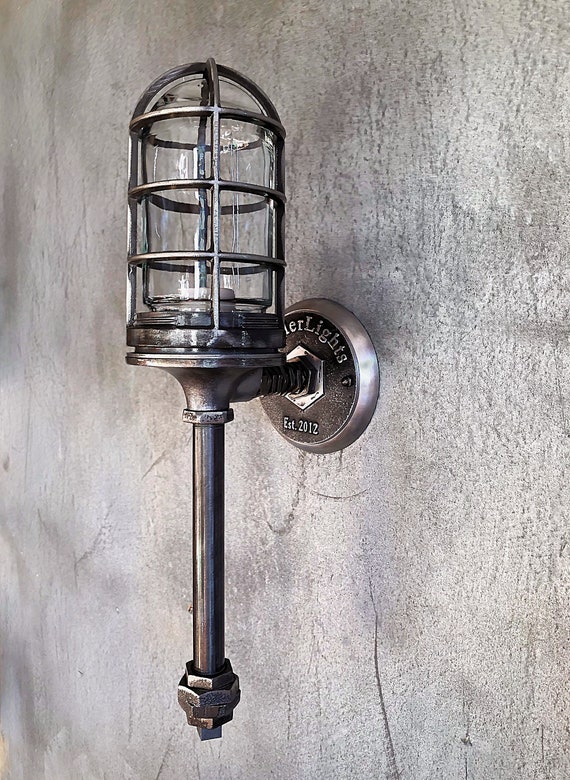 Torch wall on sale light fixture