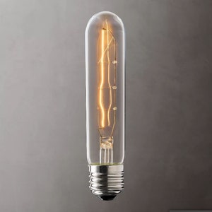 T10 Lange Filament Glühbirne.  Dimmbare Glühlampe 40 Watt, E26 120v