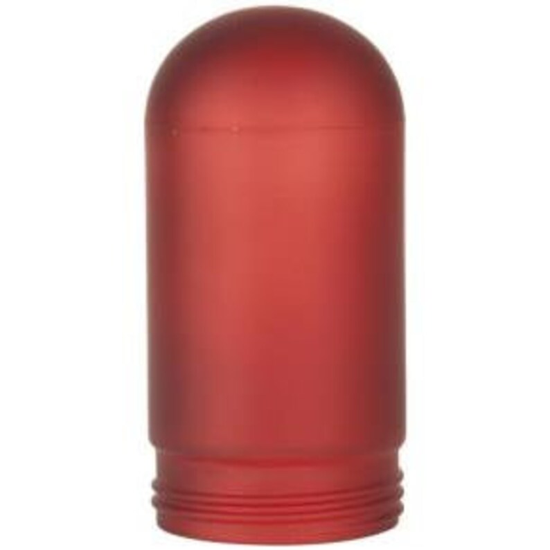 Red Frosted Jelly Jar Glass Globe Replacement Parts Etsy