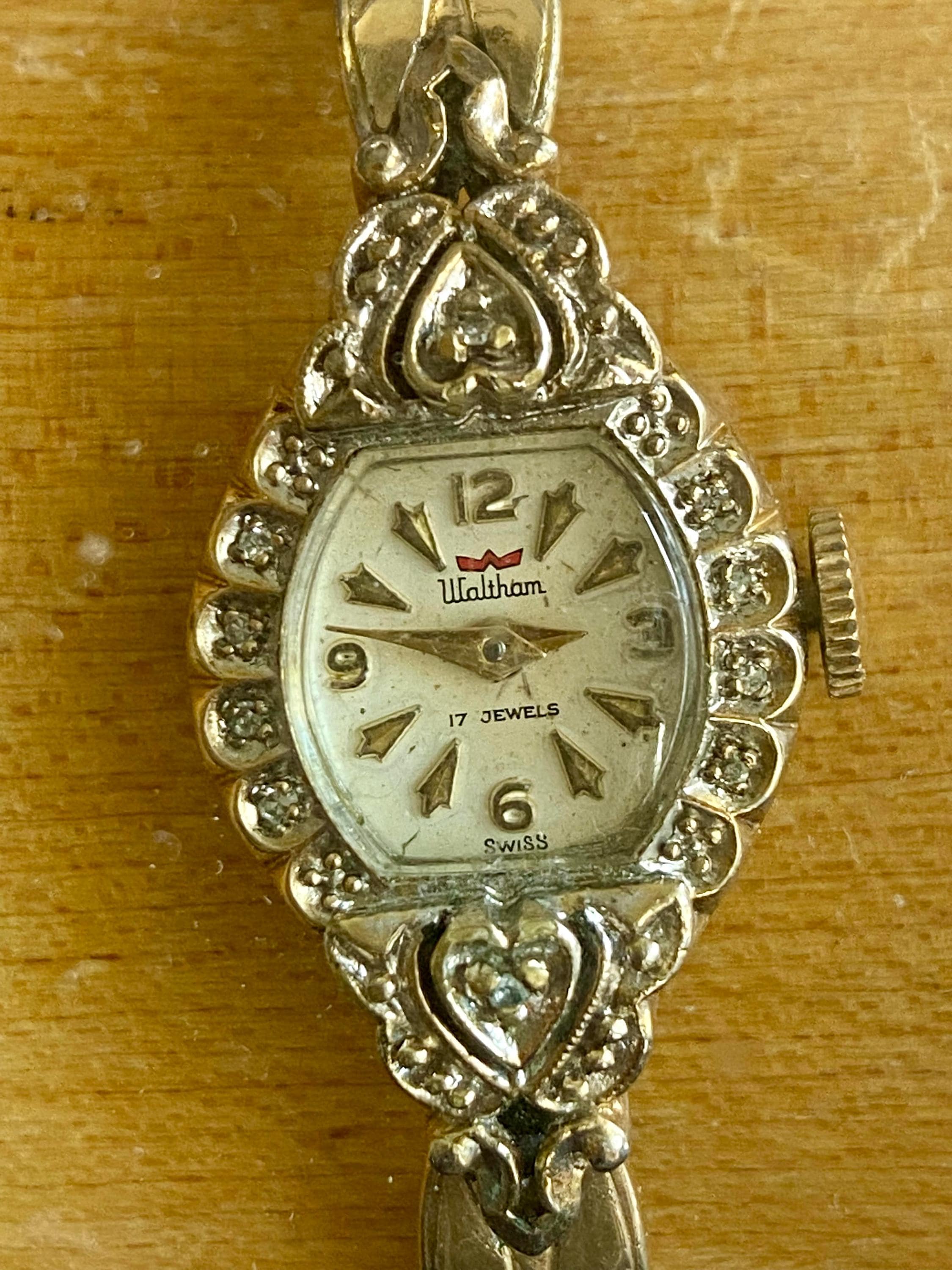 10k Waltham Watch - Etsy