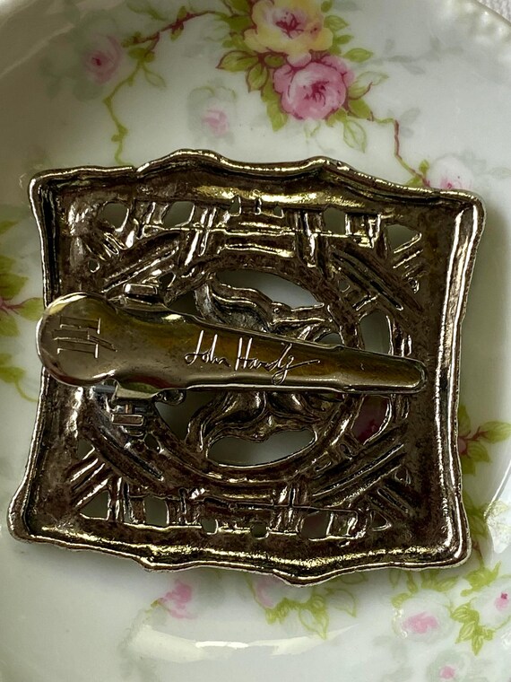 John Hardy Silver Square Butterfly Pattern Access… - image 7