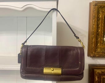 Coach Small Top Handle Handbag Coach Tag Attached Gold Hardware Coach Snap Kristen Style