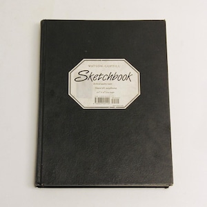 Vintage Sketchbook Full of Drawings