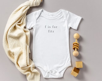 Custom Name Onesie® - N is for Name Onesie® - Custom Name Bodysuit - Baby Onesie® - Baby Bodysuit Onesie® - Custom Baby Apparel