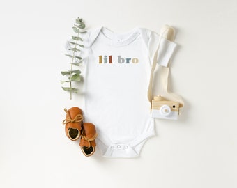 Lil Bro Baby Onesie® - Little Brother Onesie® - Lil Sis Baby Onesie® - Little Sister Onesie® - Pregnancy Onesie® - Baby Announcement Onesie®