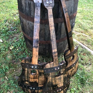 Acoustic Bourbon Barrel Wood Guitar