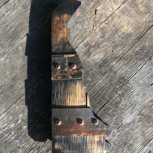 1&#39; Delaware State Bourbon Barrel Wood Cutout with Rings