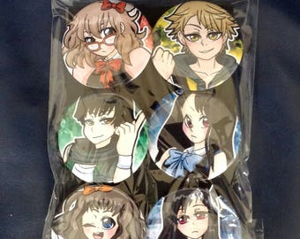 Kyoukai no Kanata Button Set