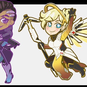 OVERWATCH acrylic charms