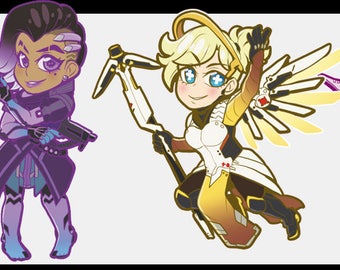 OVERWATCH acrylic charms