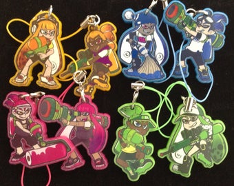SPLATOON Acrylic Charms