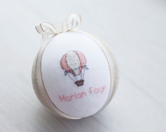 Baby's first Christmas ornament, personalized, custom christmas ornament