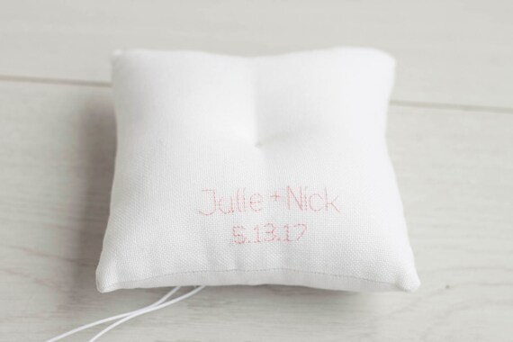 Ring Bearer Pillow Ring Pillow Wedding Pillow Etsy