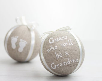 Christmas Pregnancy Announcement Ornament