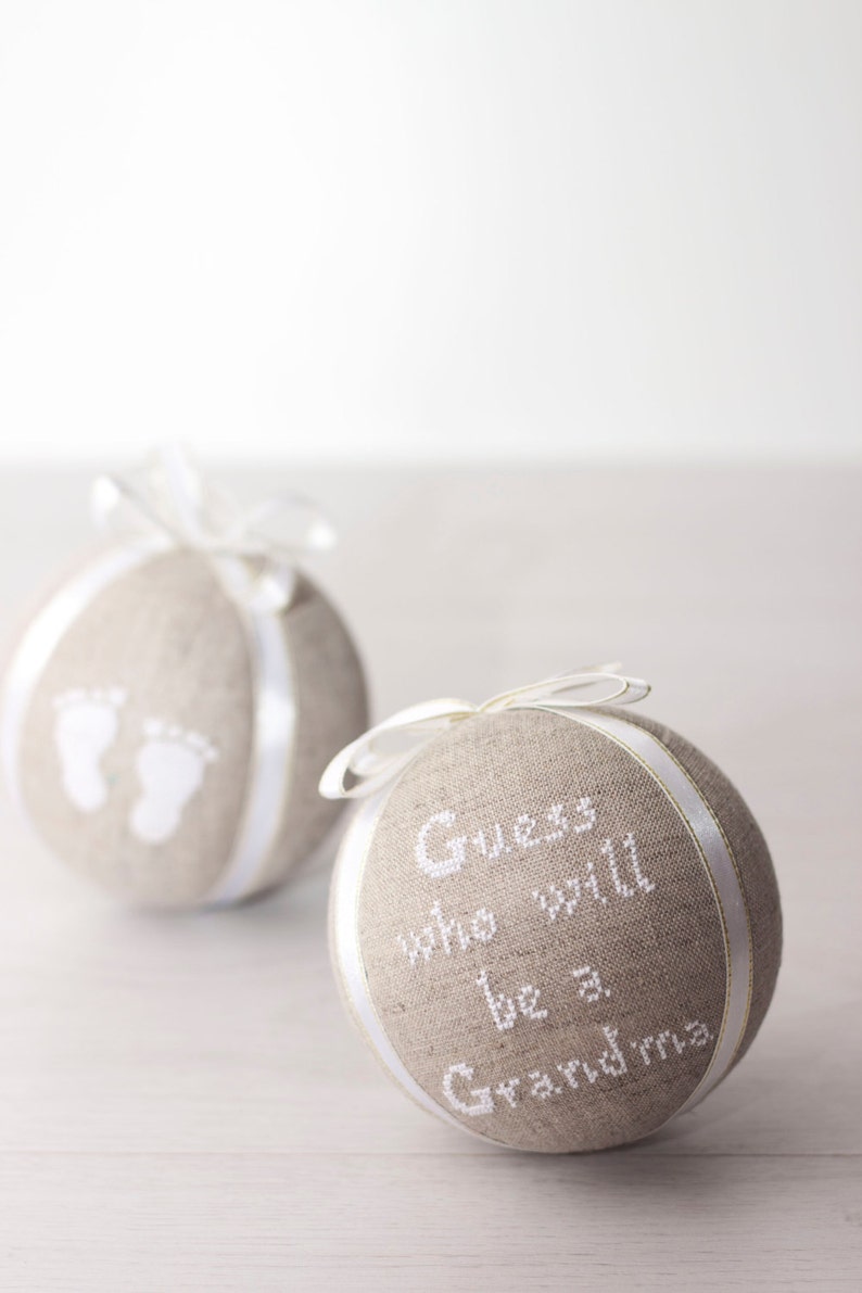 Christmas Pregnancy Announcement Ornament | Etsy