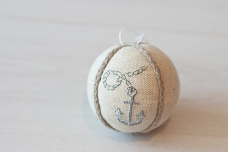 Nautical nursery decor nautical christmas ornaments handmade | Etsy