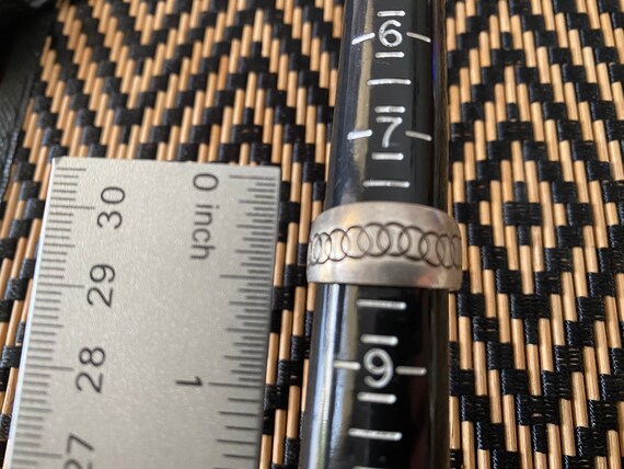 Infinity Loop or Eternity Sterling Silver Taxco M… - image 9