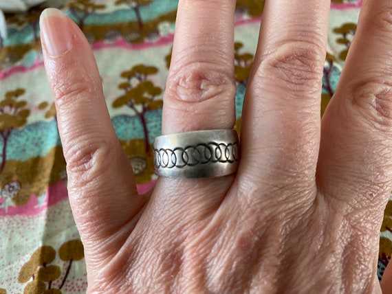 Infinity Loop or Eternity Sterling Silver Taxco M… - image 4