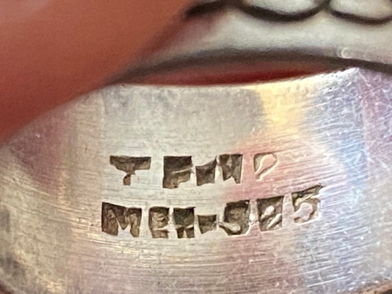 Infinity Loop or Eternity Sterling Silver Taxco M… - image 6