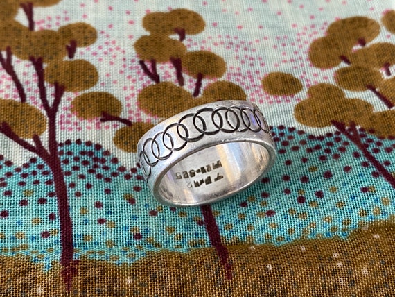 Infinity Loop or Eternity Sterling Silver Taxco M… - image 5