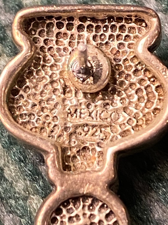 Charoite Sterling Silver Earrings Mexico - image 5