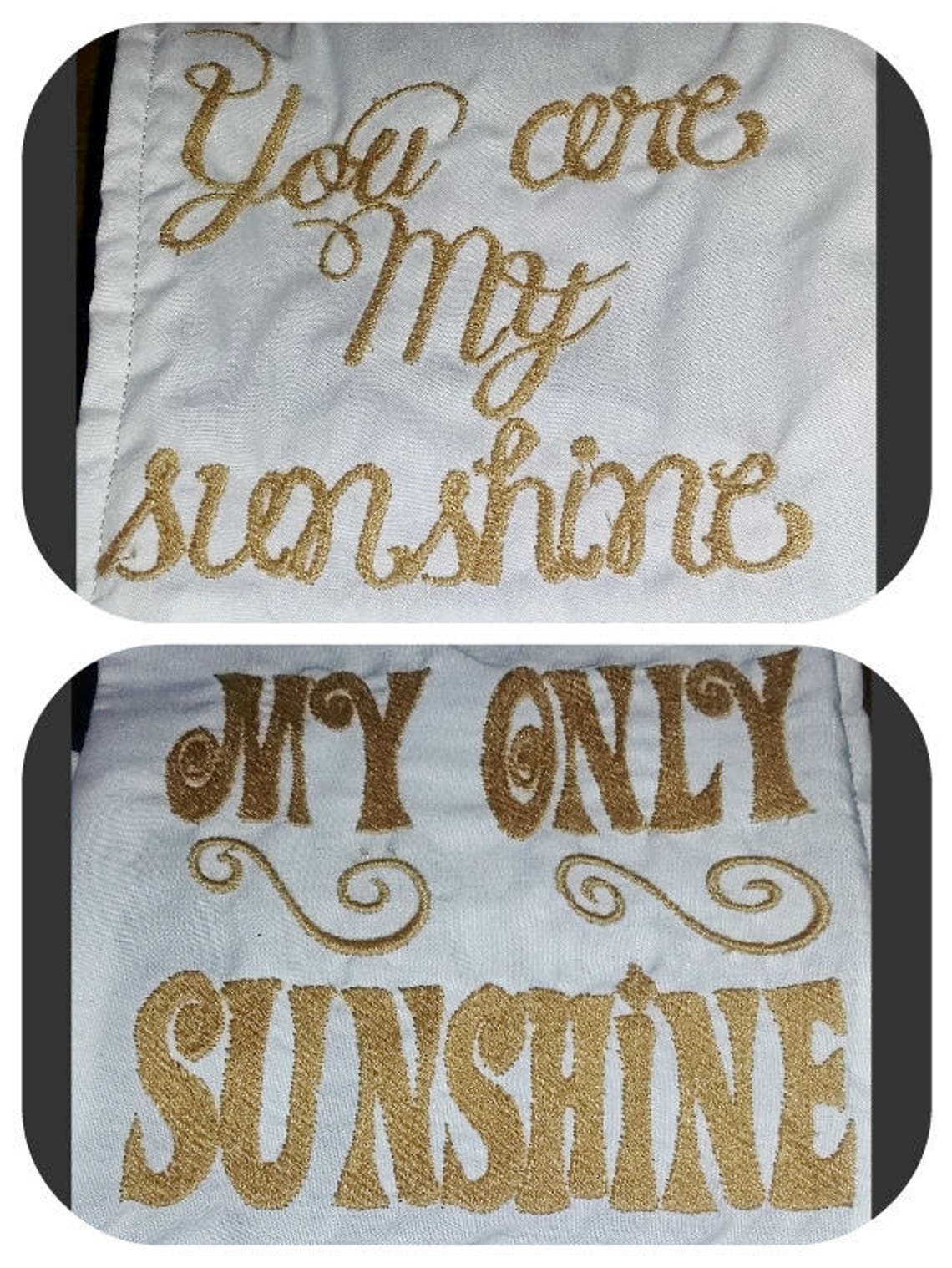 12 Baby Blanket Sayings machine Embroidery Jef Hus Pes Etsy New Zealand