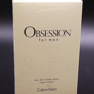 Brand new old stock Obsession for men Eau de toilette Calvin Klein 4Fl Oz125 ml e