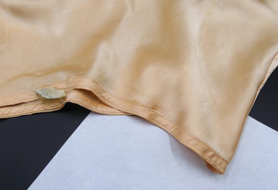Antique 20's women silk lace lingerie shorts colo… - image 8