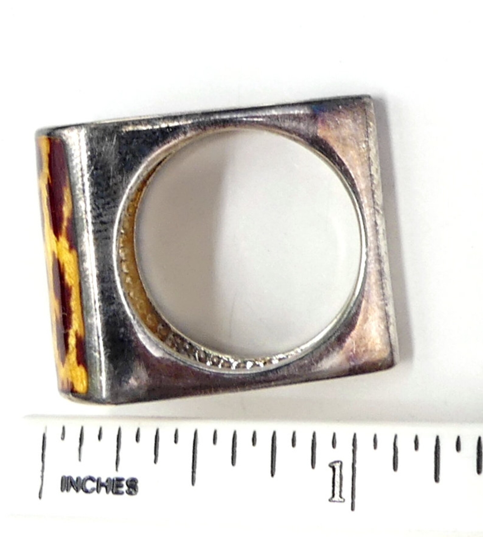 Unique vintage marks Italy 925 B sterling silver enamel Etsy