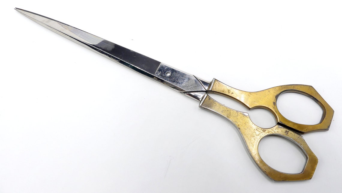 Antique signed Germany Hoffritz two tone scissors Etsy