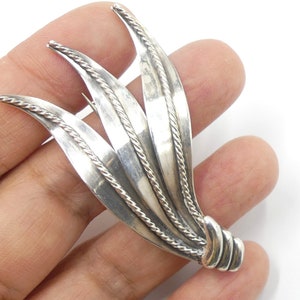 Épingle/broche vintage Danemark BM en argent sterling