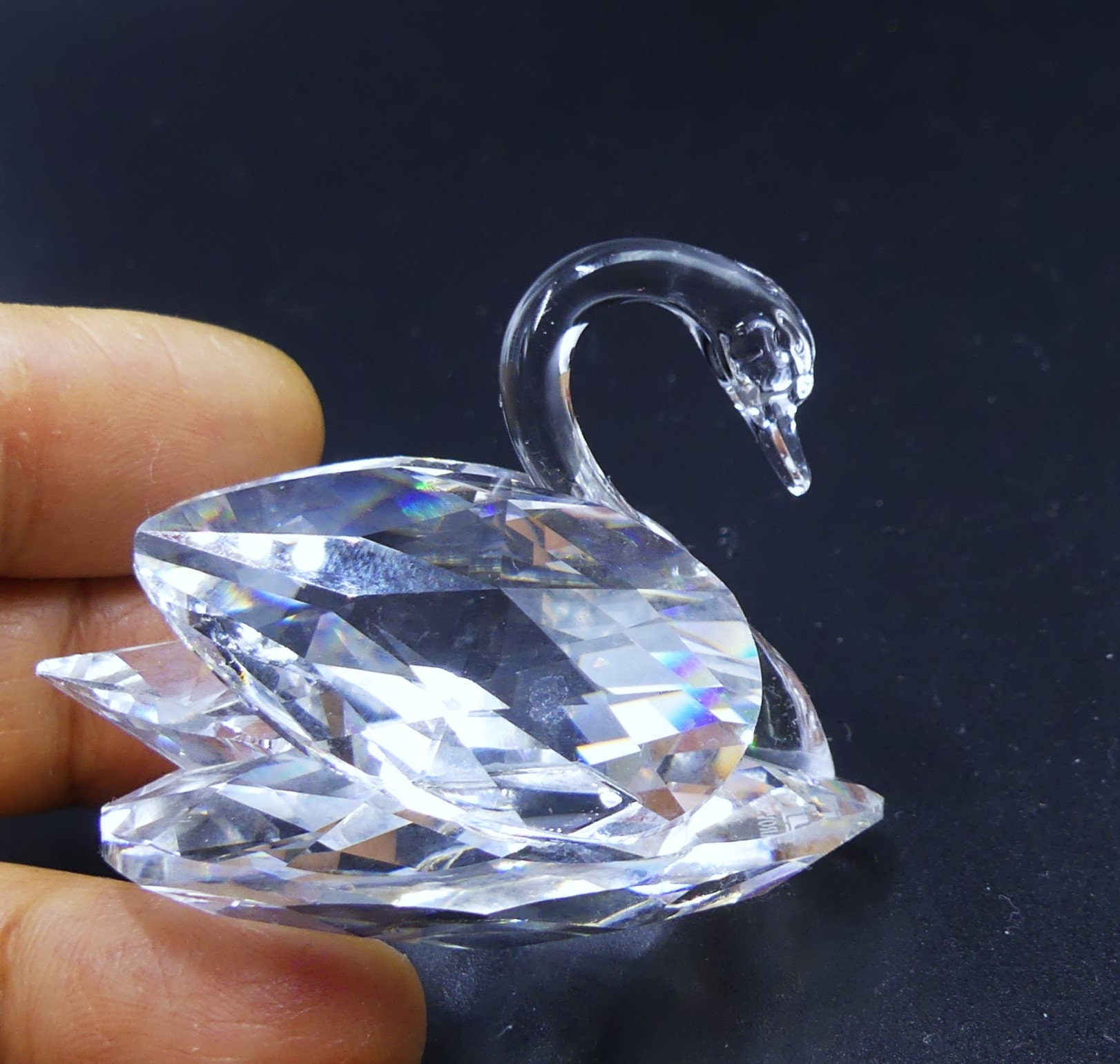 その他 swan crystal Lot - SWAROVSKI CRYSTAL 1895-1995 EDITION SWAN
