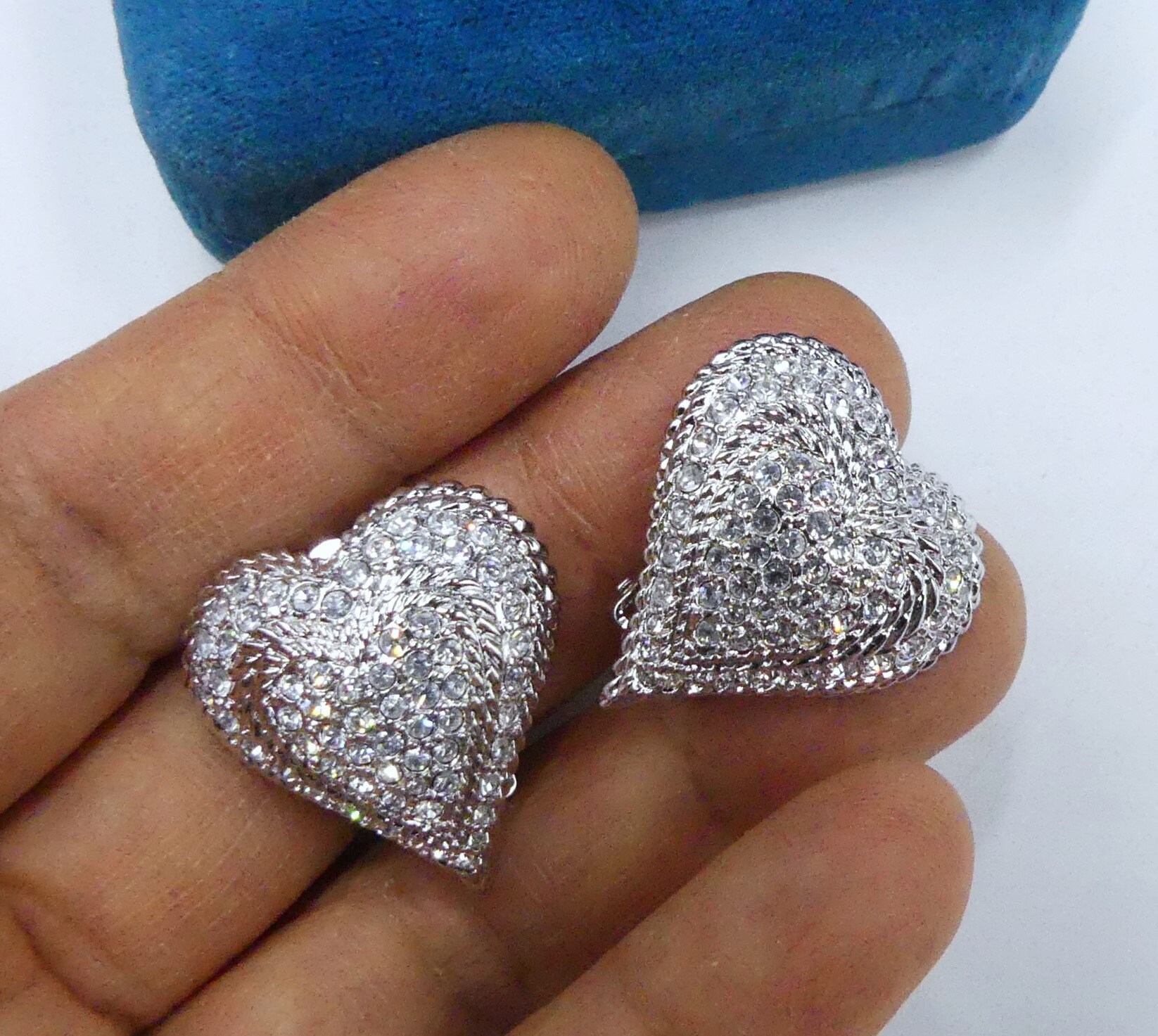 ピアス VINTAGE HOLLYWOOD Side Edge Heart Earrings 4BFK509 VINTAGE HOLLYWOOD Side Edge Heart Earrings 4BFK509 (VINTAGE